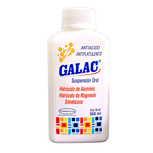 GALAC ANTIACIDO SUSPENSIÓN X 360ML