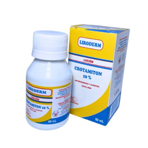 LIRODERM 10% LOCIÓN ( CROTAMITON ) X 60 ML