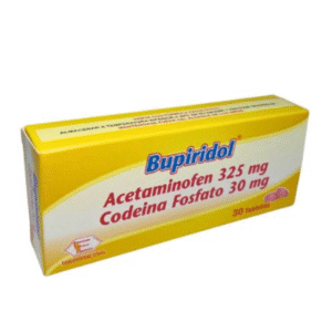 BUPIRIDOL X 30 TB ACETAMINOFÉN + CODEÍNA