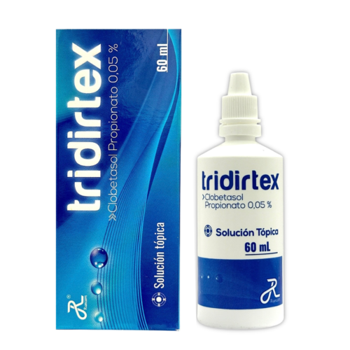 TRIDIRTEX SOLUCIÓN TOPICA X 60 ML CLOBETASOL