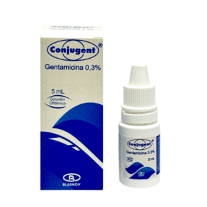 CONJUGENT GENTAMICINA 0.3% SOL OFTALMICA X 5 ML