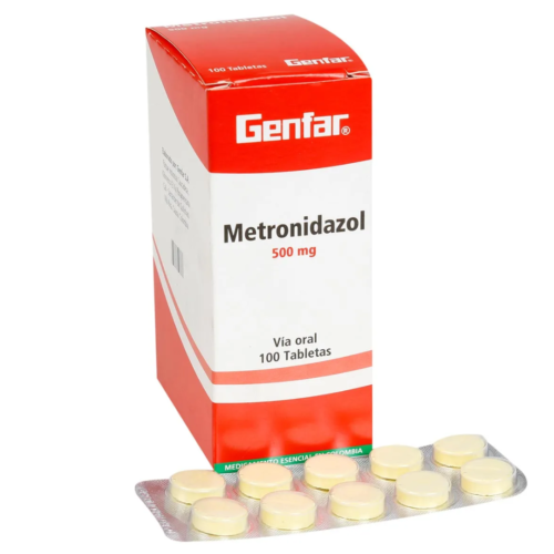 METRONIDAZOL 500MG X 100 TABLETAS