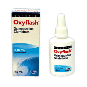 OXYFLASH OXIMETASOLINA CLORHIRATO 0.025% SOLUCION NASAL X 15 ML