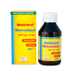 MEBICITROF 250 MG/5 ML JARABE ( METRONIDAZOL ) X 120 ML