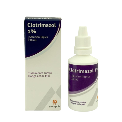 CLOTRIMAZOL 1% SOLUCION TOPICA GOTERO X 30 ML