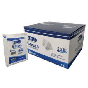 GASAS ESTERIL 3'' X 3'' 250 UNIDADES