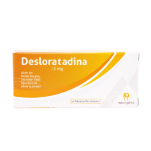 DESLORATADINA 5 MG CJA X 10 TBS