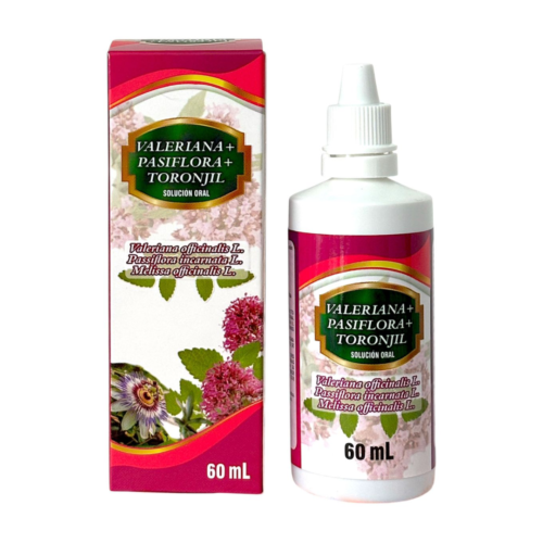 VALERIANA + PASIFLORA + TORONJIL X 60 ML GOTAS