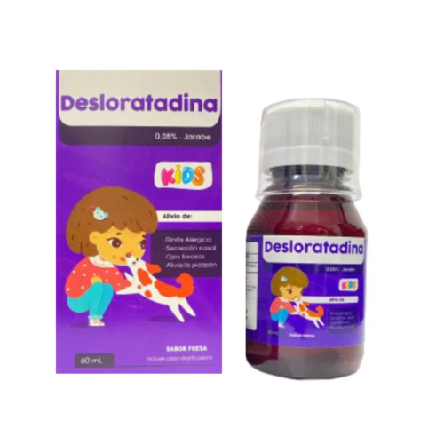 DESLORATADINA 0, 05% JARABE X 60 ML