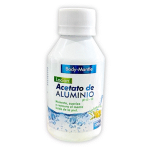 ACETATO DE ALUMINIO + VITAMINA E X 120 ML BODY MANTLE