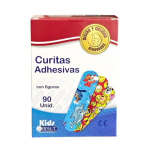 CURITAS ADHESIVAS KIDS X 90 UNIDADES