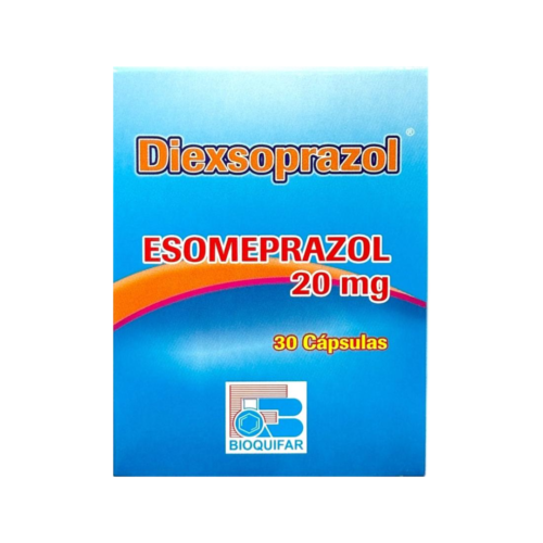 DIEXSOPRAZOL ESOMEPRAZOL 20 MG X 30 CP