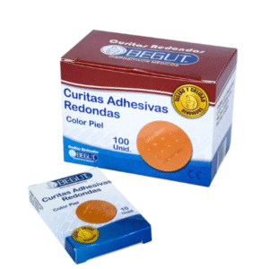 CURITAS ADHESIVAS REDONDAS CAJA X 100 UND BEGUT