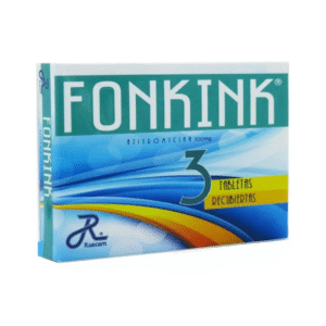 FONKINK 500 MG X 3 TB (AZITROMICINA)