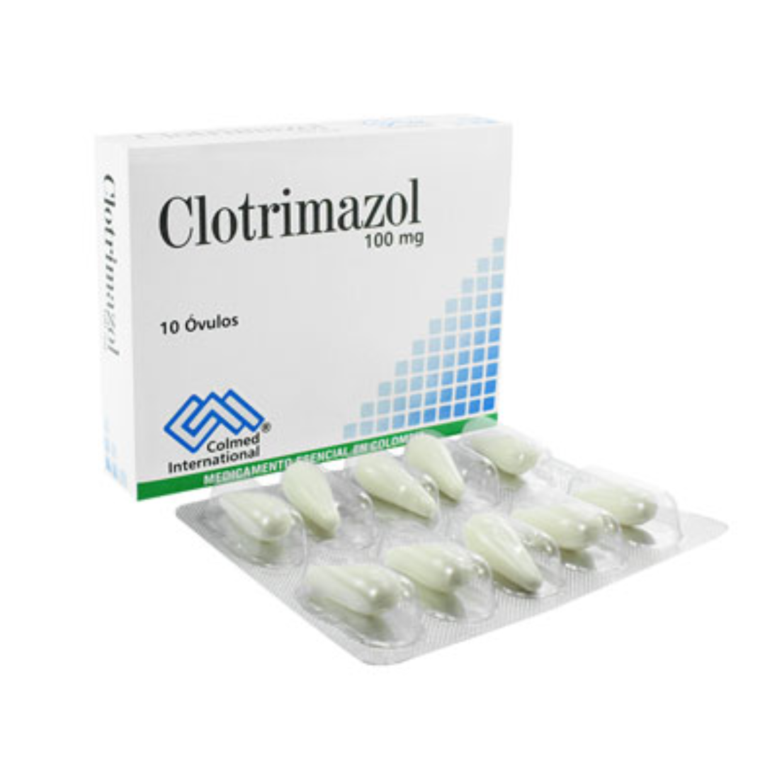 CLOTRIMAZOL OVULOS 100MG X 10