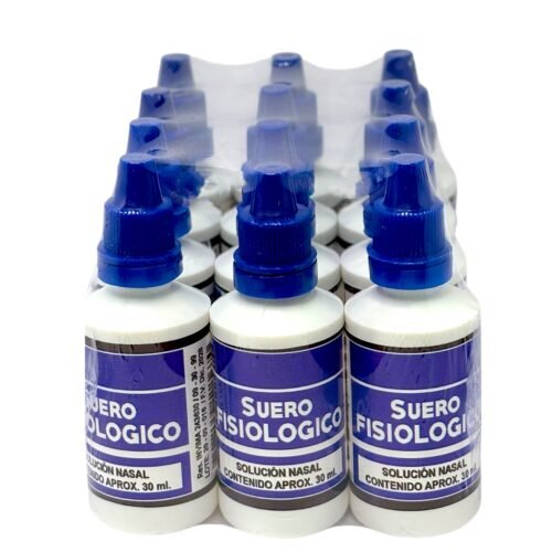 SUERO FISIOLOGICO 30 ML X 12 UND