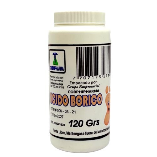 ACIDO BORICO TALCO X 120 GR