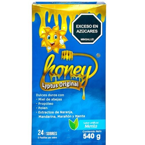 HONEY LYPTUS PASTILLAS X 24 MENTA