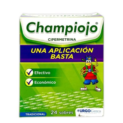 CHAMPIOJO X 24 SOBRES SHAMPOO CIPERMETRINA