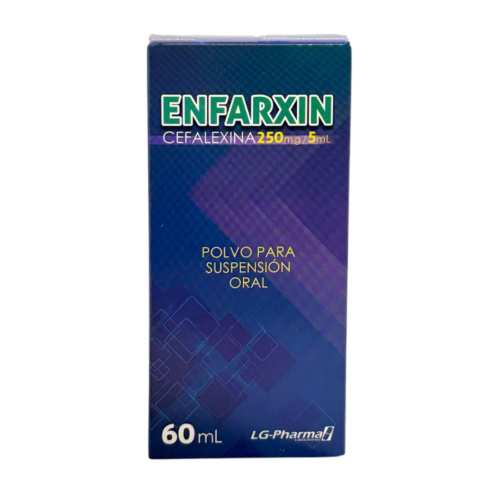 ENFARXIN X 60 ML CEFALEXINA X 250 MG