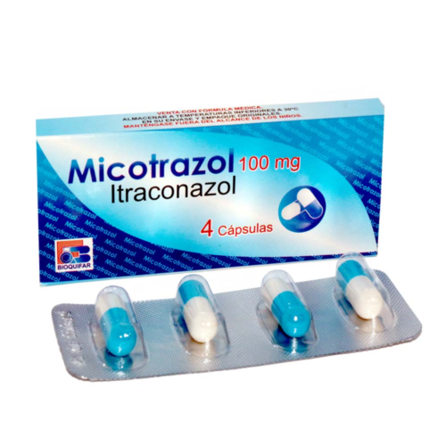 MICOTRAZOL 100 MG ( ITRACONAZOL ) CAJA X 4 CAPS