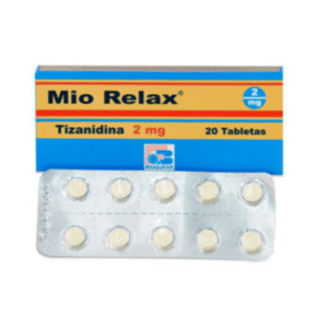 MIORELAX 2 MG TABLETAS ( TIZANIDINA ) CAJA X 20 TABL