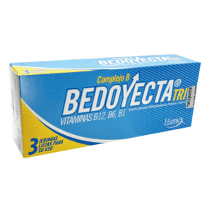 BEDOYECTA 3 JERINGAS VITAMINA B12,B6,B1