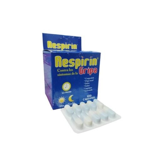 RESPIRIN GRIPA NOCHE-DIA CAJA X 100 CAPSULAS antigripales