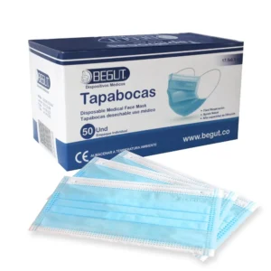 TAPABOCAS X 50 UNIDAD ADULTO BEGUT