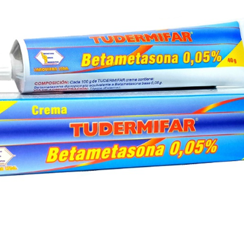 TUDERMIFAR 0.05% CREMA ( BETAMETASONA ) TUBO X 40 GR