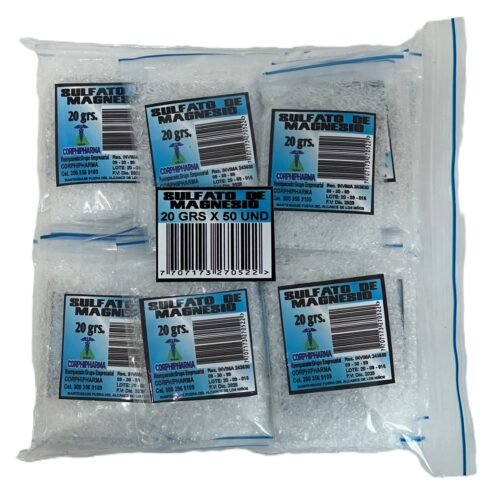 SULFATO DE MAGNESIA C X 50 SOBRES