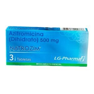 NATROZIM ZITROMICINA (DIHIDRATO) 500 MG X 3 TB