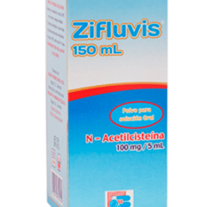 ZIFLUVIS 100 MG JARABE ( N-ACETIL CISTEINA ) FRSC X 150 ML
