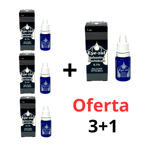 EYE-ZUL GOTAS X 7 ML OFERTA 3 + 1