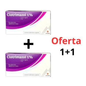 CLOTRIMAZOL 1% CREMA VAGINAL X 40 GR OFERTA 1+1