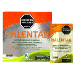 NALENTAB X24 SOBRES CON PANELA LIMÓN ANTIGRIPAL