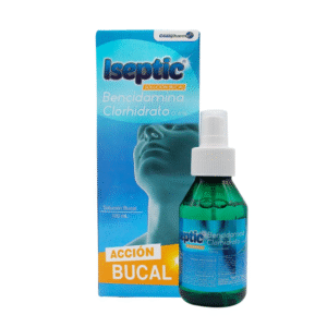 ISEPTIC SOLUCION BUCAL (BENCIDAMINA 0.15%) X 120ML