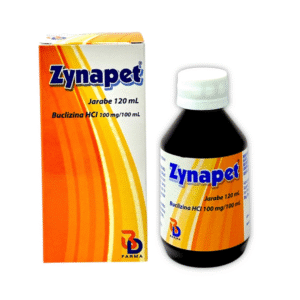 ZYNAPET JARABE BUCLIZINA 120ML
