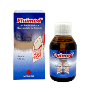 FLUIMED ACETILCISTEINA + GUAYACOLATO DE GLICERILO X 120 ML