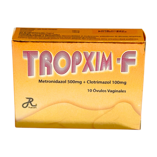 TROPXIM-F X 10 OVULOS