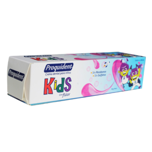 CREMA PROQUIDENT KIDS CON FLUOR SABOR CHICLE X 50 GR