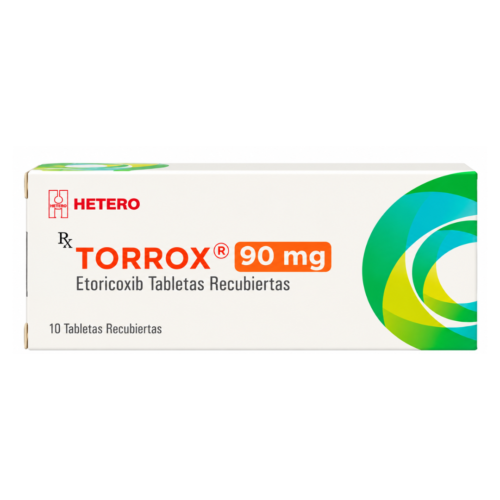 TORROX 90 MG (ETORICOXIB) X 10 TBS HETERO
