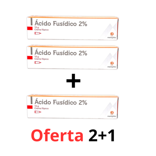 ÁCIDO FUSÍDICO 2% CREMA TOPICA 15 GR MEMPHIS