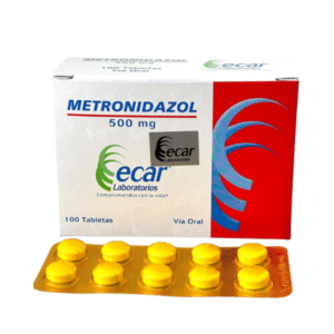 METRONIDAZOL 500MG X 100 TABLETAS ECAR