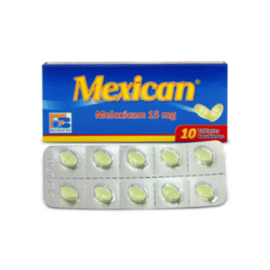 MEXICAN 15 MG ( MELOXICAN ) CAJA x 10 TABL