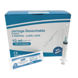 JERINGA 10 ML LUER LOCK 3 P X 100 UND BEGUT