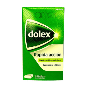 DOLEX RÁPIDA ACCIÓN (ACETAMINOFÉN) X 100 TABLETAS
