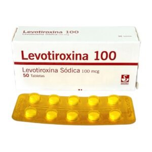 LEVOTIROXINA SODICA 100 MG  X 50 TB LOT:02460225 FV: 08/2026 SIEGFRIED INVIMA: 2018M-005064- R2