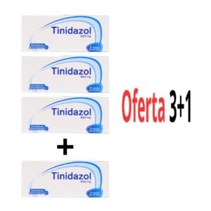 TINIDAZOL 500 MG  TAB X 8 - COASPHARMA  OFERTA 3+1