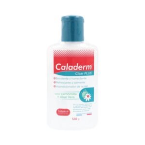 calader clear plus x 120g con camomilla + aloe vera INVIMA: NSOC76781-17CO LOTE: CP14-24 FV:11/2028